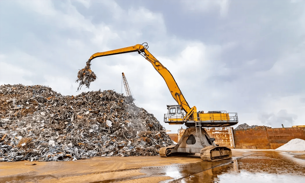 This is an atmospheric image of the recycling sector in which RDS Weighing & Safety is also active.