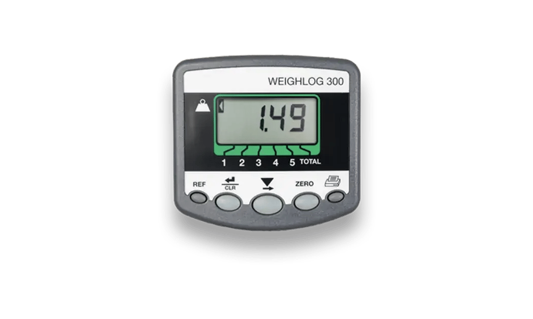 Ceci c'est le système de pesage embarqué Weighlog 300 de RDS Weighing & Safety Ceci c'est le système de pesage embarqué Weighlog 300 de RDS Weighing & Safety