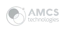 Dit is het logo van AMCS technologies, partner van RDS Weighing & Safety