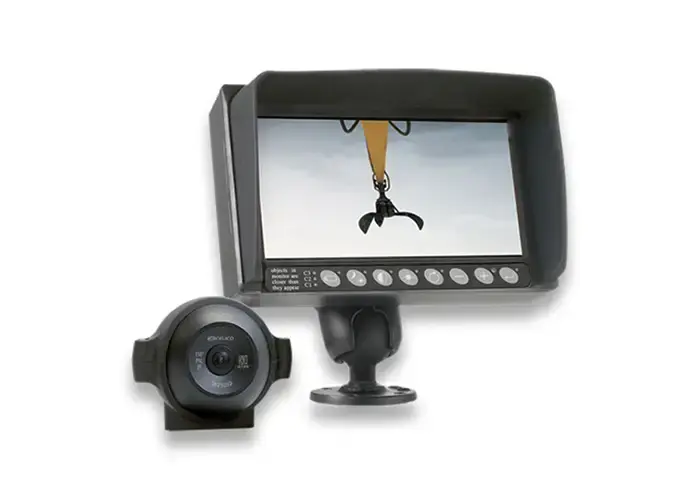 Dit is een productfoto van de ToolView camera en monitor van RDS Weighing & Safety