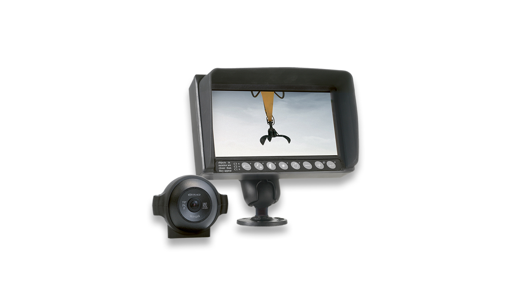 Dit is een productfoto van de ToolView camera en monitor van RDS Weighing & Safety